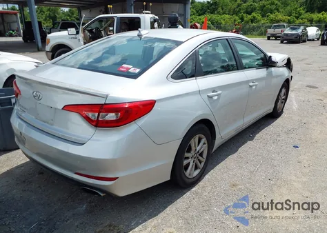 2016 Hyundai Sonata Se z USA, uszkodzony, nr VIN 5NPE24AF4GH297345